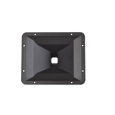 Plastic Horn Flare 238 x 196 x 147.5mm Threaded for PA Speakers by Lyonforge