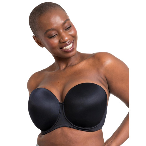 Curvy Kate Smoothie Strapless Moulded Bra - Black