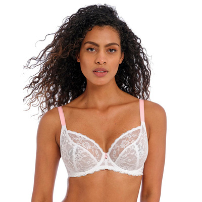Freya Offbeat Plunge Bra - White