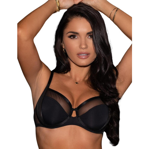 Pour Moi India Underwired Bra - Black