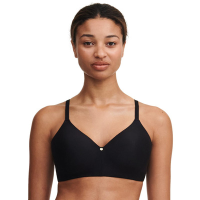 Chantelle Jolie T Shirt Support Bra - Black - 32B
