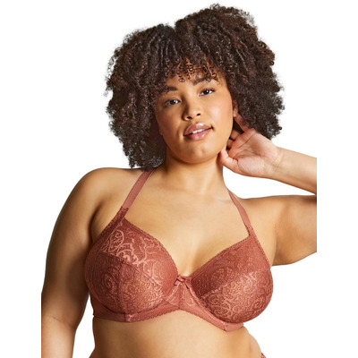 Sculptresse by Panache Estel Plunge Bra - Rose Gold - 34GG
