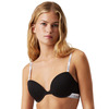 Calvin Klein Modern Cotton Demi T Shirt Bra - Black - 34B