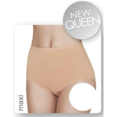 Janira Essential Maxi Queen Brief 2 Pack - White - 2XL - 18
