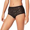 Aubade Rosessence High Waist Brief - Noir from Belle Lingerie