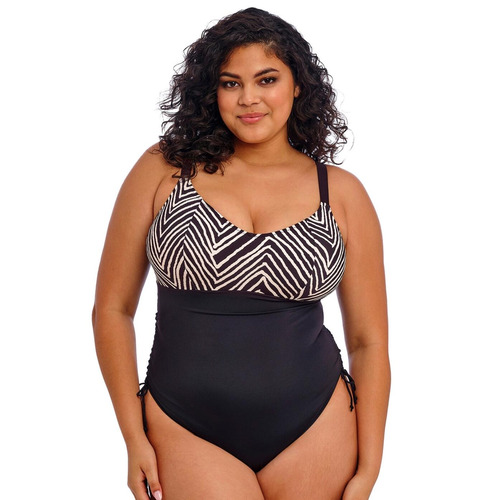 Elomi Fiji Falls Non Wired Swimsuit - Black