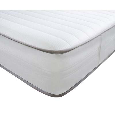 Starlight Beds Hybrid Straight line Memory foam with Handles Open Coil Spring Mattress - Grey Border / European Double – Starlight Beds™