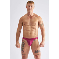 TEAMM8 Reign Thong - Ruby