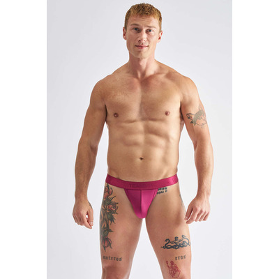 Image of TEAMM8 Reign Thong - Ruby