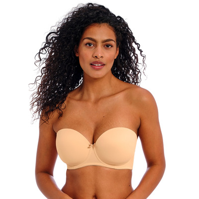 Freya Deco Moulded Strapless Bra - Nude