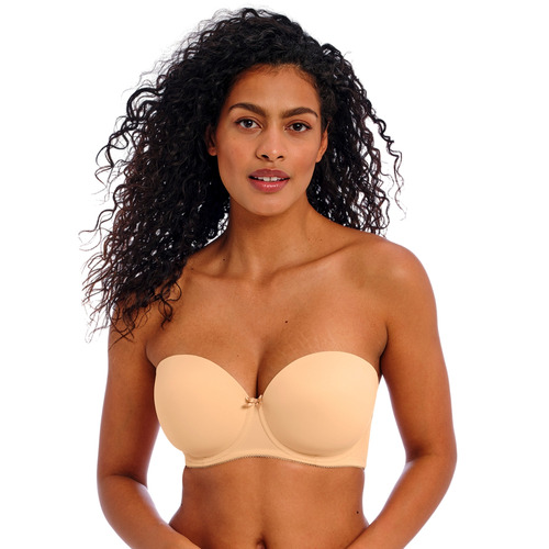 Freya Deco Moulded Strapless Bra - Nude