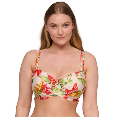 Prima Donna Swim Tanzania Padded Balcony Bikini Top - Calm Tropics - 34C

