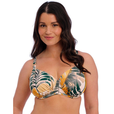Fantasie Maya Bay Underwired Gathered Full Cup Bikini Top - Warm Sunset