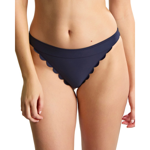 Panache Signature Scallop Classic Bikini Brief - Signature Ink Blue