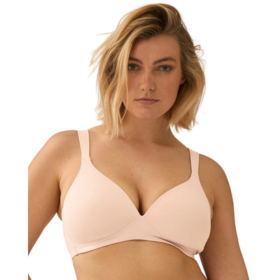 Naturana The Wednesday Padded Non Wired T-Shirt Bra - Light Beige
