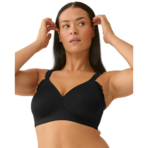 Naturana The Friday Padded Non Wired Bra - Black