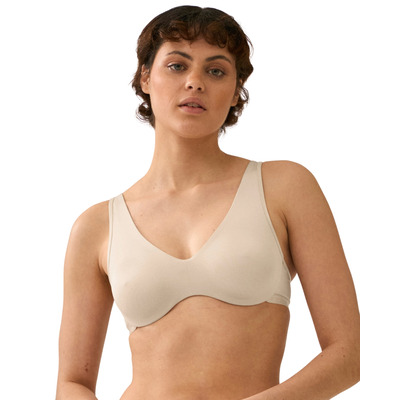 Naturana The Thursday Underwired Non Padded Comfort Bra - Light Beige