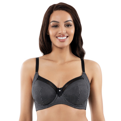 Parfait Adele Unlined Wired Bra - Black Stripe
