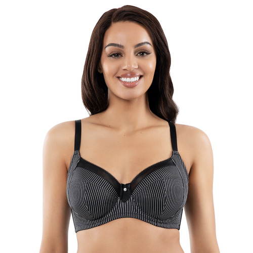 Parfait Adele Unlined Wired Bra - Black Stripe