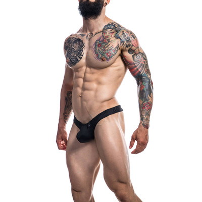 Image of Cut4Men Pouch Enhancing Thong - Black