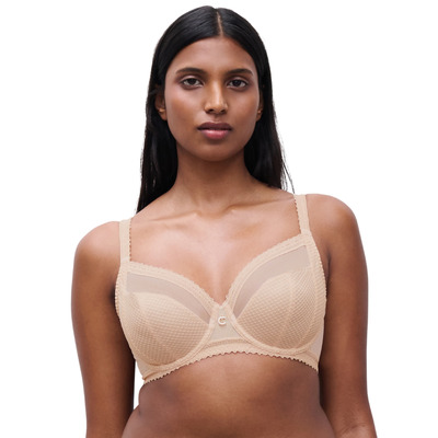 Chantelle Romance Covering Underwired Bra - Golden Beige