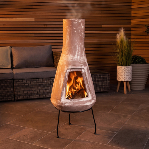 Snug Large Barcelona Clay Chiminea
