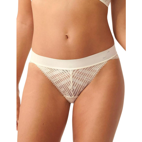 Sloggi S Seven Low Rise Brief - Ecru White