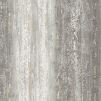 Distressed Stripe Wallpaper Charcoal Holden 66240