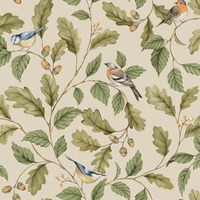 Oakleigh Trail Wallpaper Natural Crown M1882