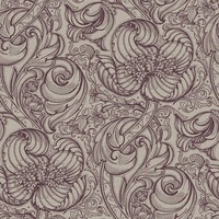 Laurence Llewelyn-Bowen Down the Dilly Wallpaper Burgundy LB25115