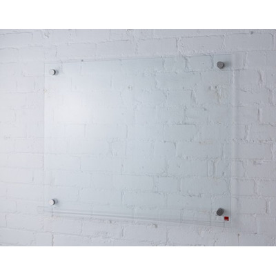 Casca Clear Glass Writing Board 2400 x 1200mm