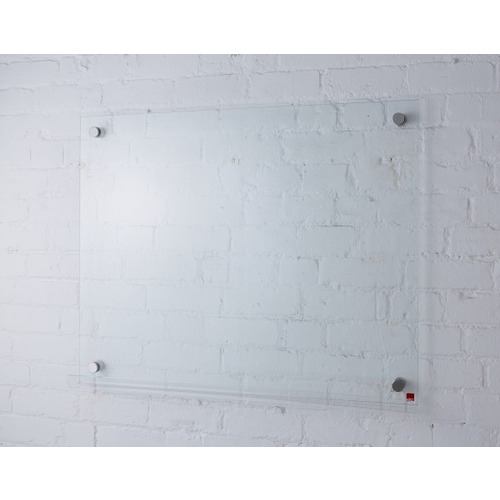 Casca Clear Glass Writing Board 2400 x 1200mm