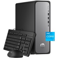 HP OmniDesk Slim Desktop PC - Intel Core i3, 8GB DDR5, 256GB SSD, Silver