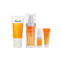 Murad The Derm Report Getting That Post-Facial Glow Gift Set 60ml Cleaner + 30ml Dark Spot Correcting Serum + 10ml Face Exfoliator + 5ml Eye Dark Circle Corrector