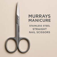 Murrays Manicure Stainless Steel Straight Nail Scissors