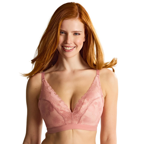 Panache Amour Non Wired Bra - Rose Pink