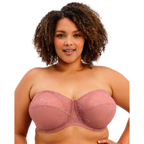 Goddess Verity Strapless Bra - Rosewood