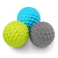 Fitness Mad Wave Massage Balls (Set of 3) - 7.5cm