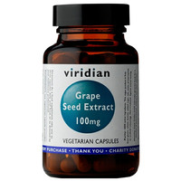 Image of Viridian Grape Seed Extract - 30 x 100mg Vegicaps