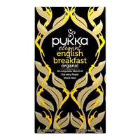 Image of Pukka Teas Organic Elegant English Breakfast - 20 Teabags x 4 Pack