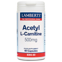 Image of LAMBERTS Acetyl L-Carnitine - 60 x 500mg Capsules