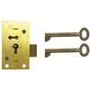 Image of D10 2 LEVER STRAIGHT CUPBOARD LOCK - Non handed
