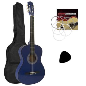 Tiger 3 4 Size Childrens Classical Guitar Pack With Gig Bag Strap