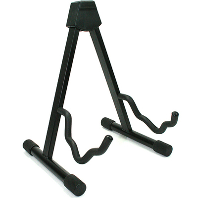 Image of Tiger Folding A-Frame Guitar Stand for Electric Acoustic Classic and