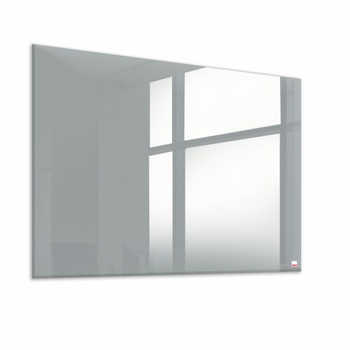 Casca Magnetic Glass Writing Board 900 x 600mm Rich Aluminium