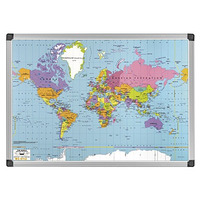 Image of Magnetic Drywipe World Map