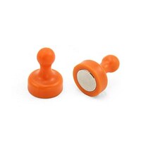 Image of Boards Direct Super Strong Skittle Magnets Orange Pk10