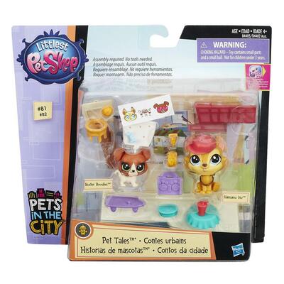 Littlest Pet Shop Pet Tales - Buster & Hansamu Littlest Pet Shop Pet Tales - Buster & Hansamu