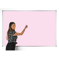 Image of Colourwipe Wall Board 1200 x 1800mm Pink