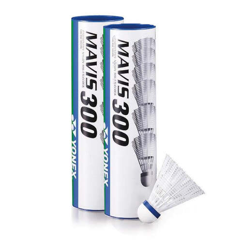 Yonex Mavis 300 White Shuttlecocks - (1 dozen)